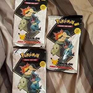 3 pokemon pack jumbo with 2 booster in each pack